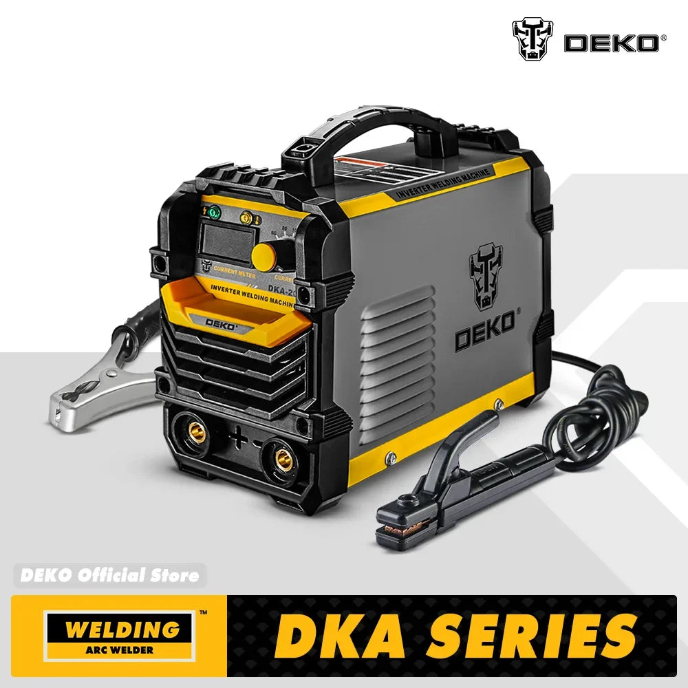 Poste à souder DEKO DKA Series DC Inverter 220V IGBT MMA 120/160/200/250 Amp